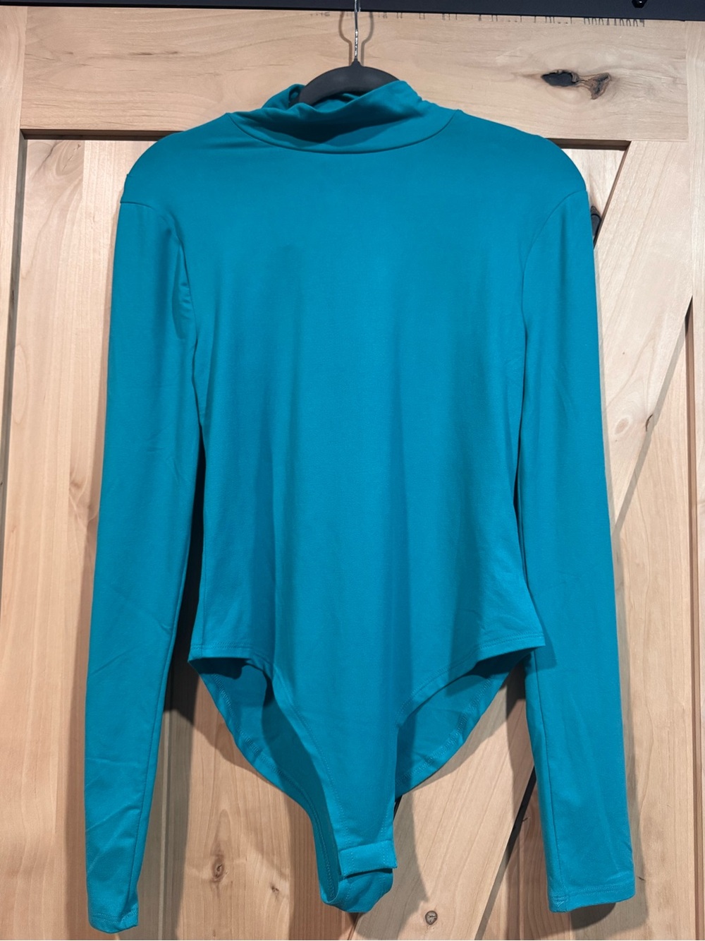Zenana outfitters Long-Sleeve Teal Bodysuit